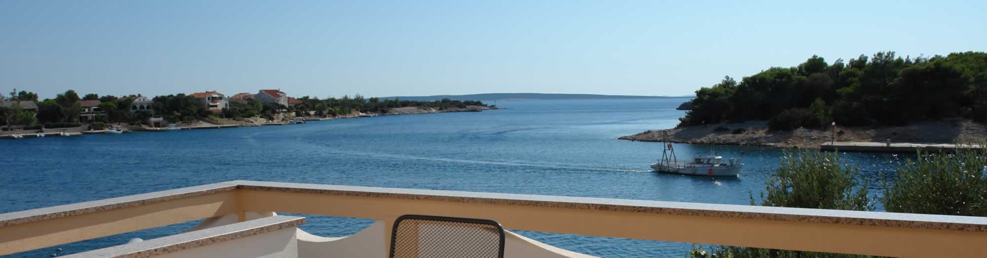 Vista dal balcone